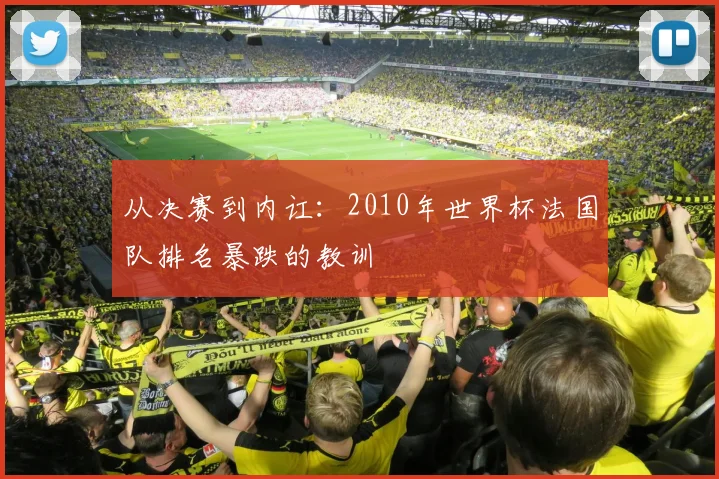 从决赛到内讧：2010年世界杯法国队排名暴跌的教训